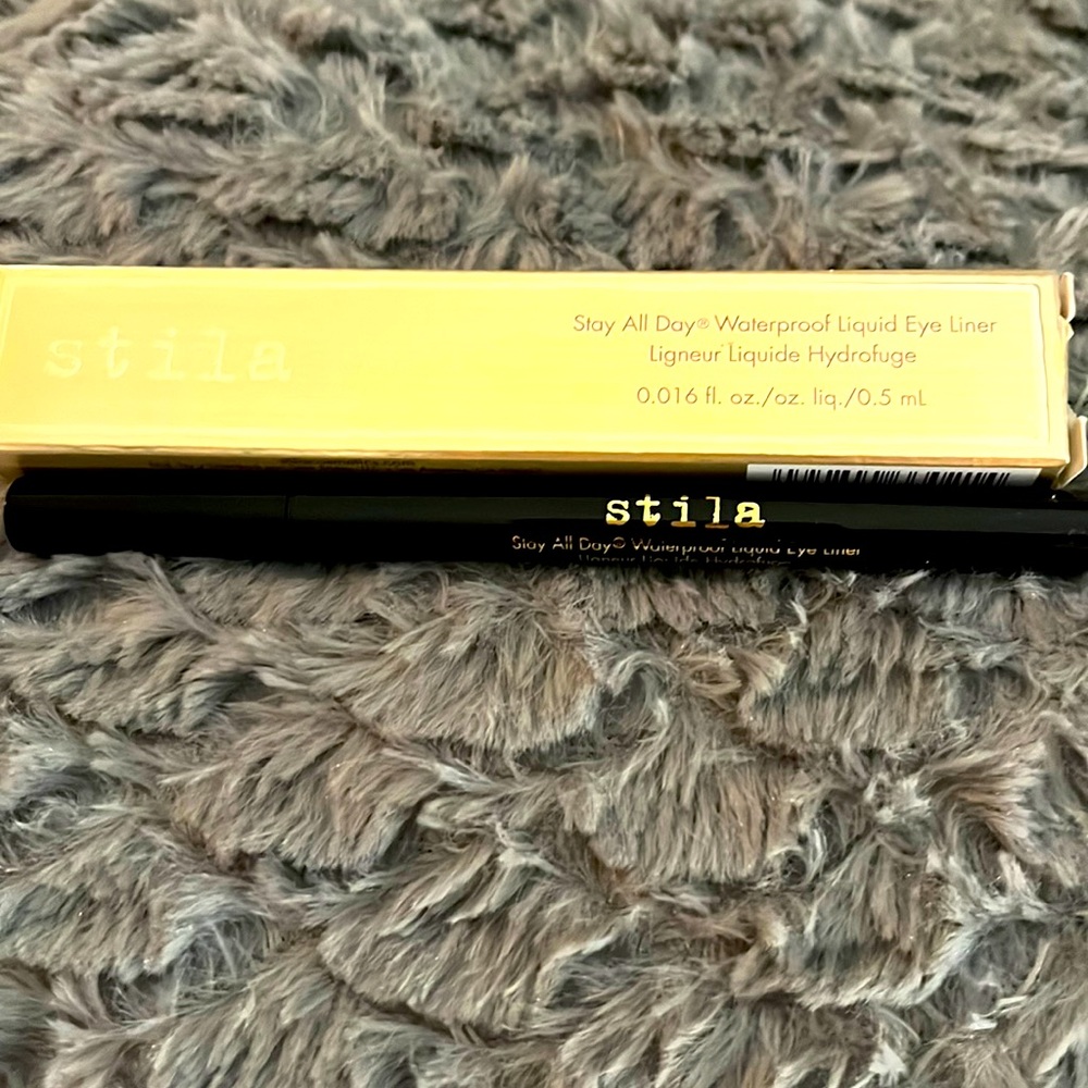 New In Box Stila All Day Waterproof Liquid Eye Liner: Intense Black